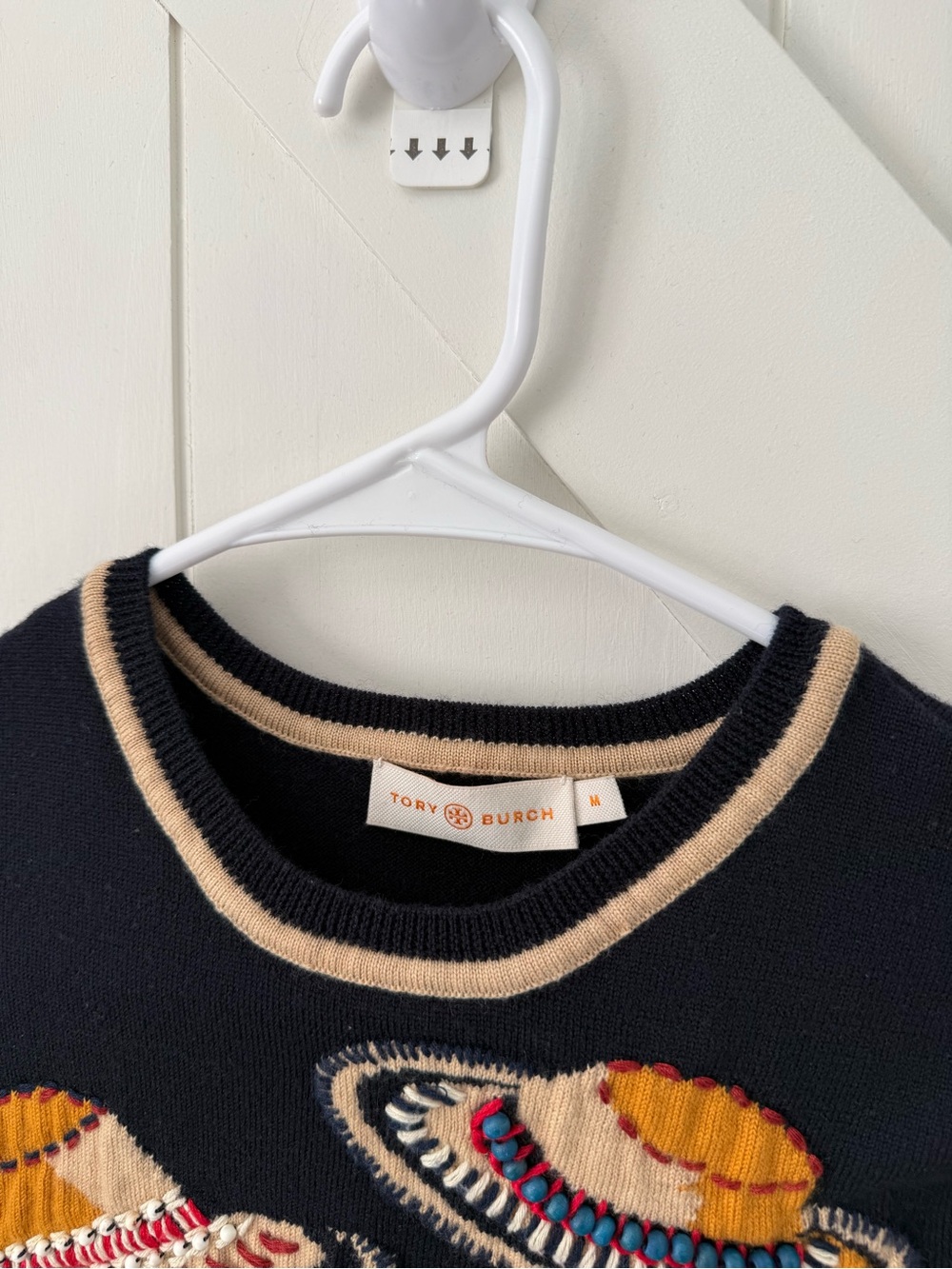 Tory Burch Merino wool sweater/ top size medium S/M - Picture 8 of 13